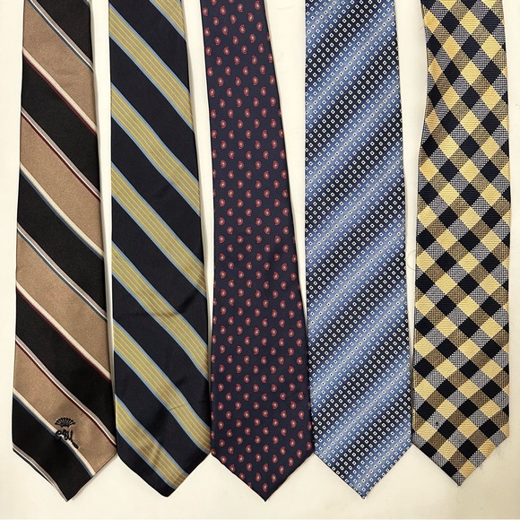 Other - Bundle of 5 Vintage Silk Ties